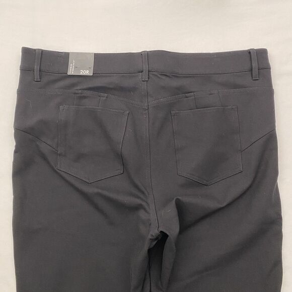 Torrid Cropped Pants Pixie Skinny Bombshell Womens 20R Black Stretch NWT - Picture 5 of 10